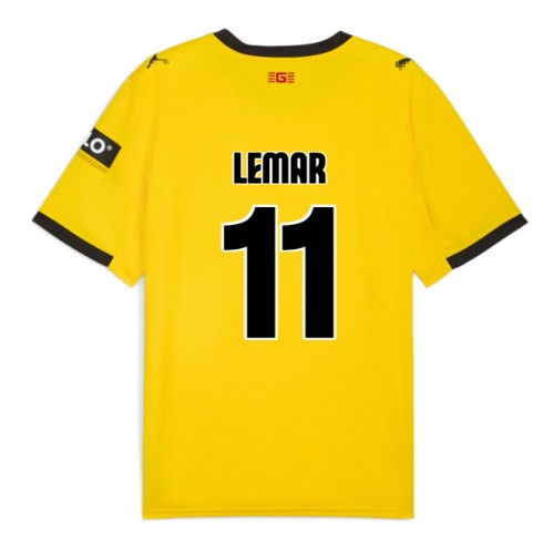 Fotballdrakt Herre Girona Thomas Lemar #11 Bortedrakt 2025-26 Kortermet Fotballdrakt Herre Girona Thomas Lemar #11 Bortedrakt 2025-26 Kortermet